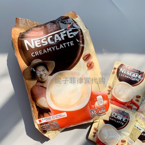 菲律宾进口NESCAFE雀巢creamylatte丝滑浓郁香醇拿铁速溶咖啡765g - 图1