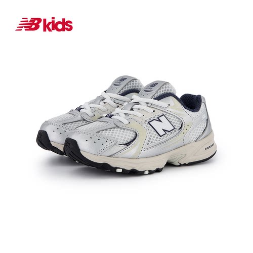 Newbalance nb官方小童鞋 男女童夏季网面款休闲缓震学步鞋MR530 - 图1