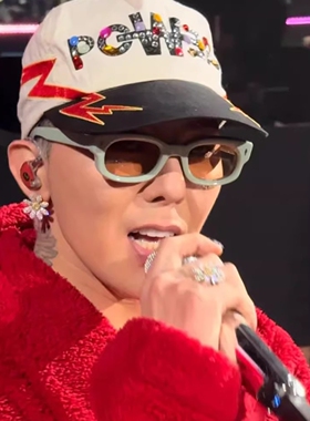 韩版痞帅窄框方形绿色太阳镜小框