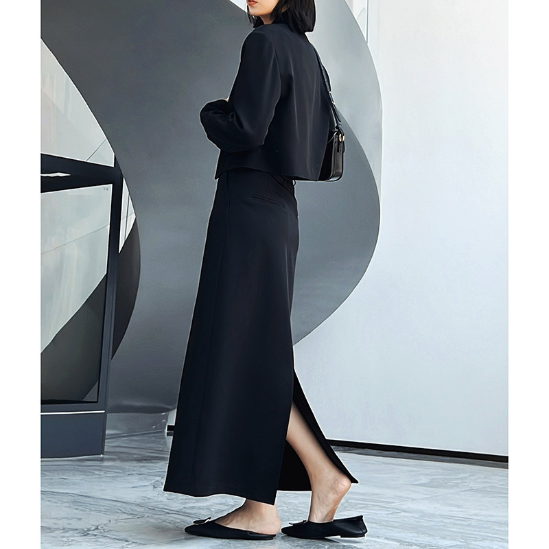 中长款2023年春季新款a字半身裙 娇女王树衣堂半身裙