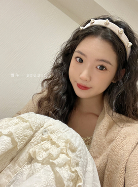 酒午发箍女法式复古vintage仙女