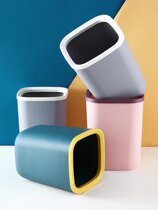 Home Household Trash Can home Living room Bedroom Kitchen Toilet Makeup Room Large Capacity Office With Press Circle Wastepaper