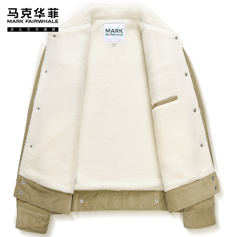 马克华菲灯芯绒2020秋冬新款夹克 马克华菲康成夹克