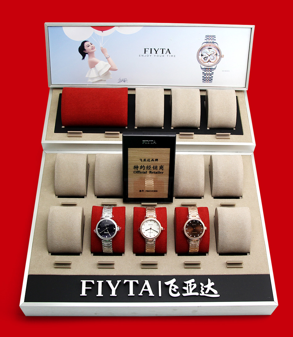 专柜高圆圆同款心弦飞亚达女表镶钻防水自动机械女士手表LA869009 - 图3