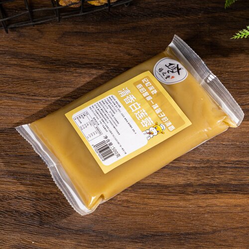 培之堂清香白莲蓉馅蛋黄酥家用冰皮广式月饼低糖莲蓉馅料商用500g - 图3