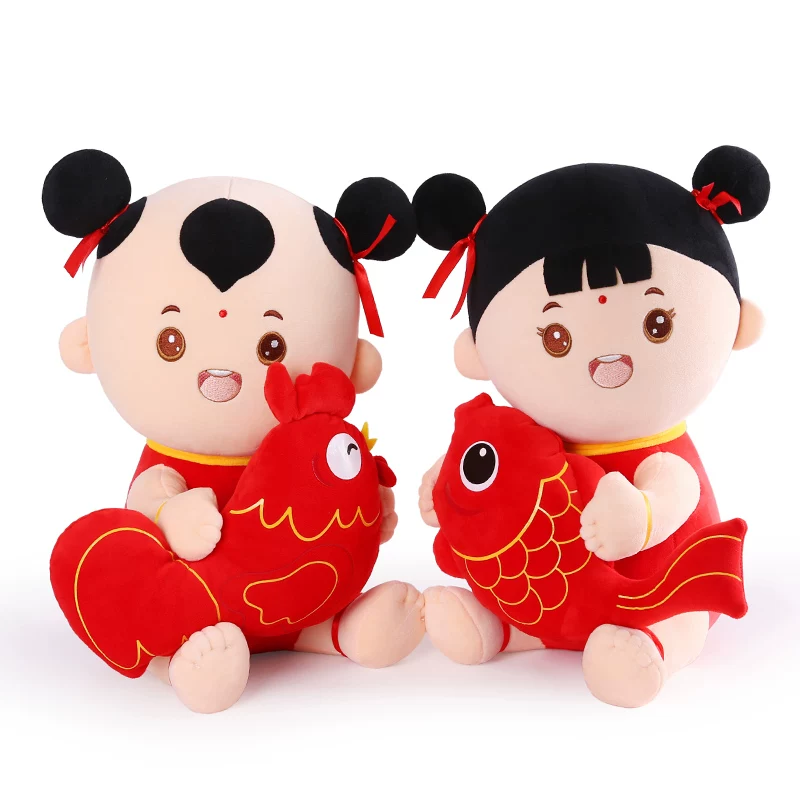 Свадебные пресс-д dolls, пара китайских свадебных украшений, подарки для молодоженов, украшение свадебной комнаты, счастливые куклы, раннее рождение ребенка