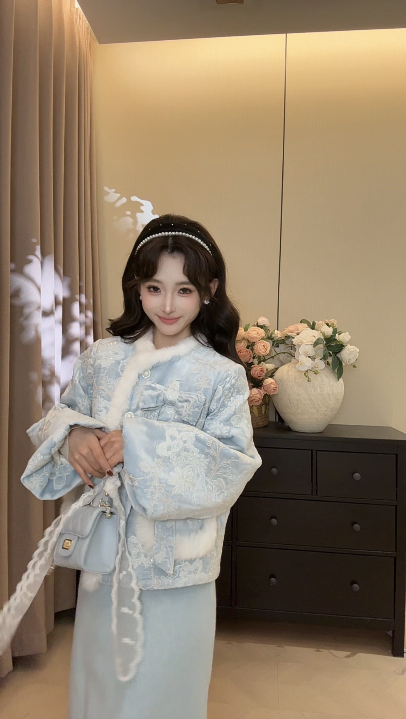 可可可欣【香阀世家羽绒套装】女装洋气时尚休闲原创小众老钱风,淘宝优惠券,粉丝福利购,淘宝优惠卷