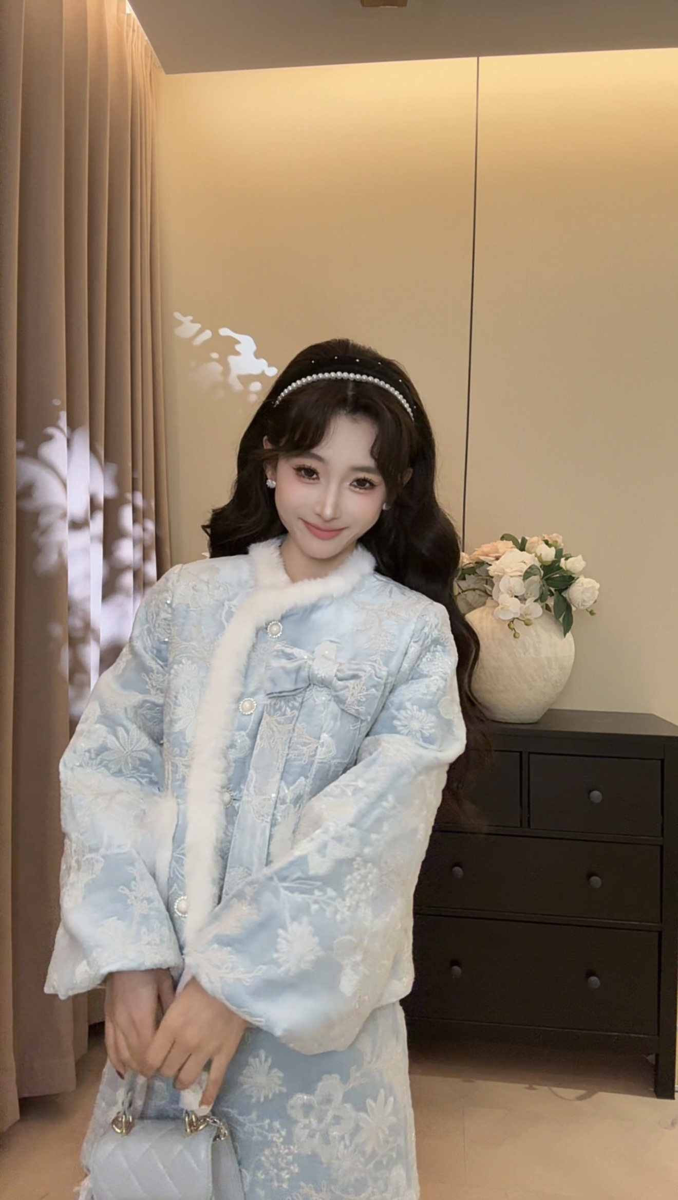 可可可欣【香阀世家羽绒套装】女装洋气时尚休闲原创小众老钱风,淘宝优惠券,粉丝福利购,淘宝优惠卷