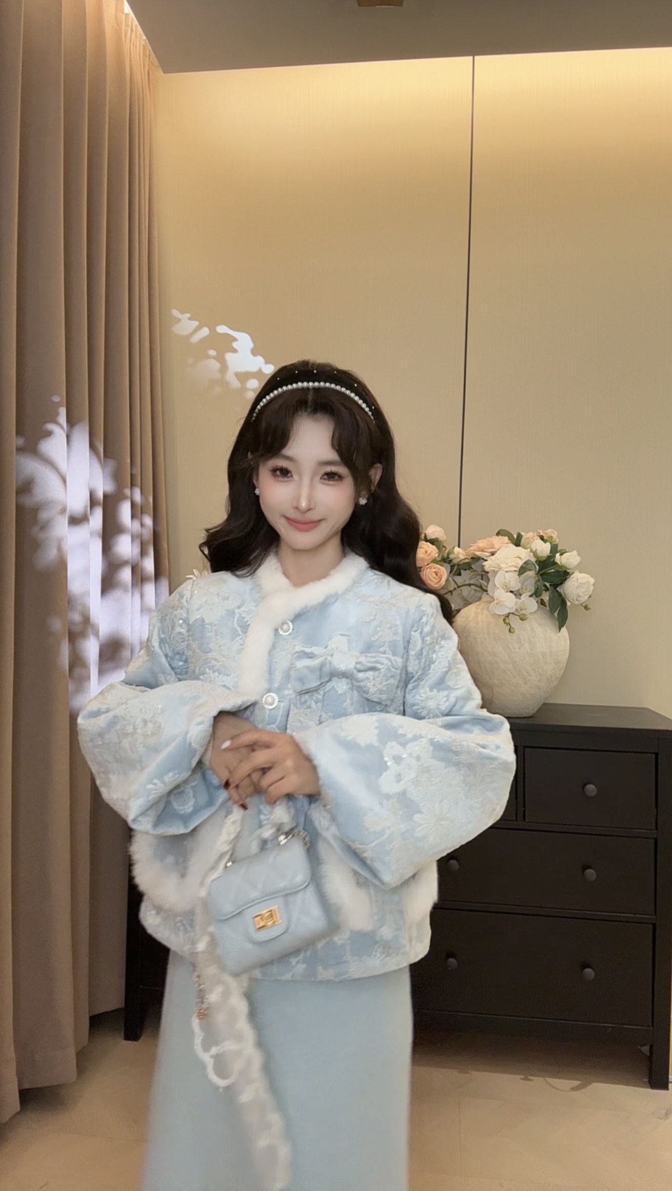 可可可欣【香阀世家羽绒套装】女装洋气时尚休闲原创小众老钱风,淘宝优惠券,粉丝福利购,淘宝优惠卷