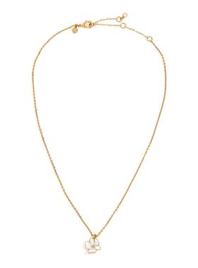 代购kate spade NEW YORK女士项链精致优雅柔美简约金色白色