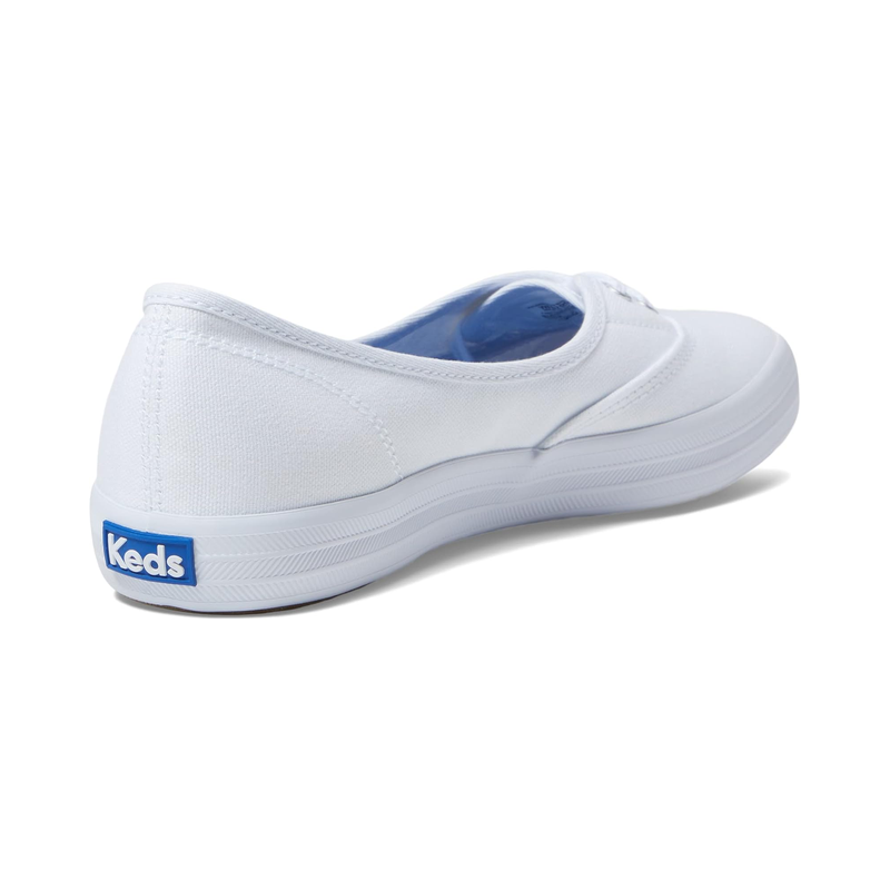代购Keds女士帆布鞋舒适缓震柔软鞋垫透气内里易穿脱白色,淘宝优惠券,粉丝福利购,淘宝优惠卷