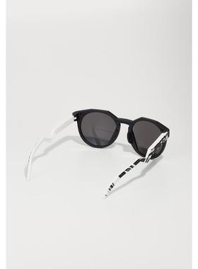 代购Oakley欧克利女士太阳镜防紫外线偏光遮光抗强光圆形哑光黑