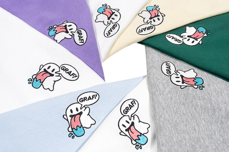 GRAF原创品牌BooGhost可爱鬼2.0地球钱袋火山多款街头宽松T恤短袖,淘宝优惠券,粉丝福利购,淘宝优惠卷