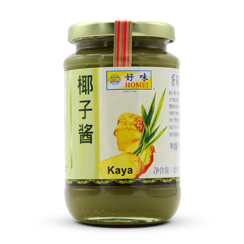 东南亚风味马来好味牌椰子酱斑斓香叶味椰子酱蛋椰panda kaya jam - 图3