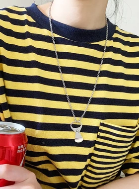 饮料瓶盖吊坠个性潮男女土酷