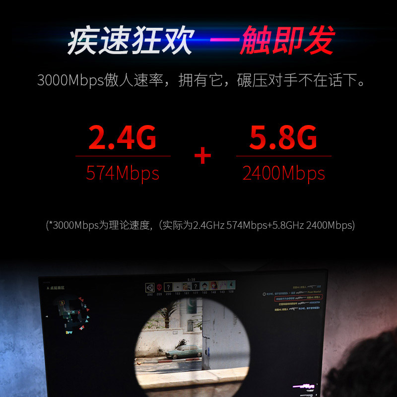 COMFAST AX200PLUS 5G双频3000M千兆无线网卡台式机电脑内置PCI-E独立WIFI6代intel接收发射器英特尔无线网卡 - 图2