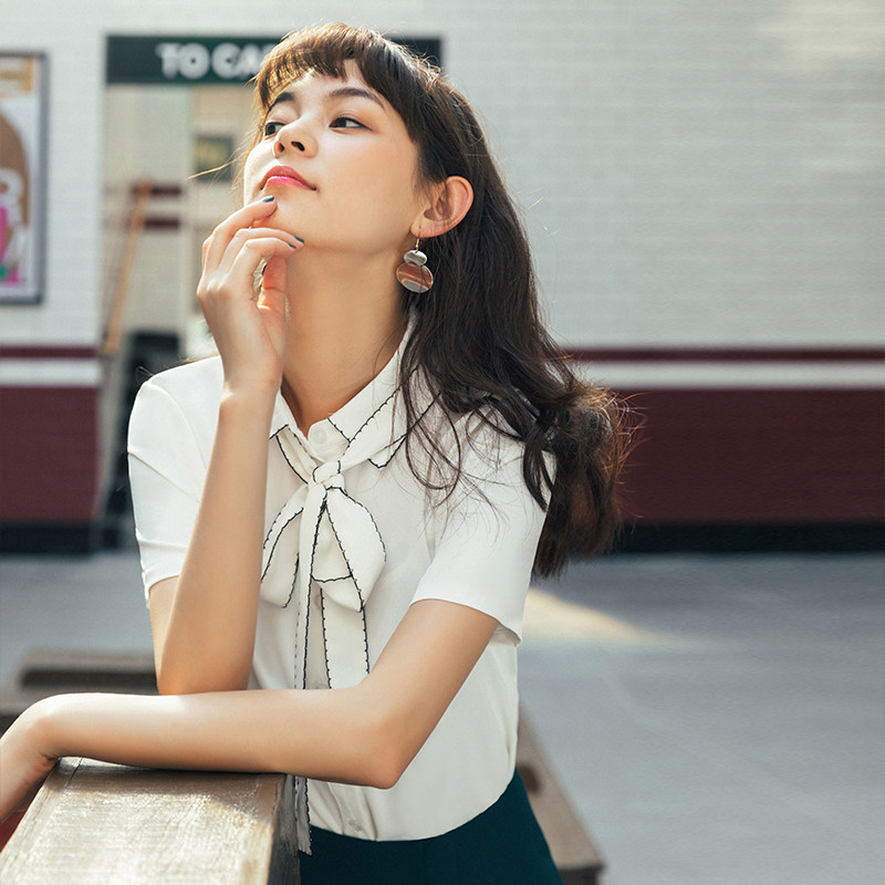 夏天工作服套装大学生面试气质套裙 秋安职业女裙套装