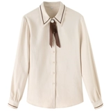 Демисезонная рубашка, абрикосовый лонгслив, классический костюм, яркий броский стиль