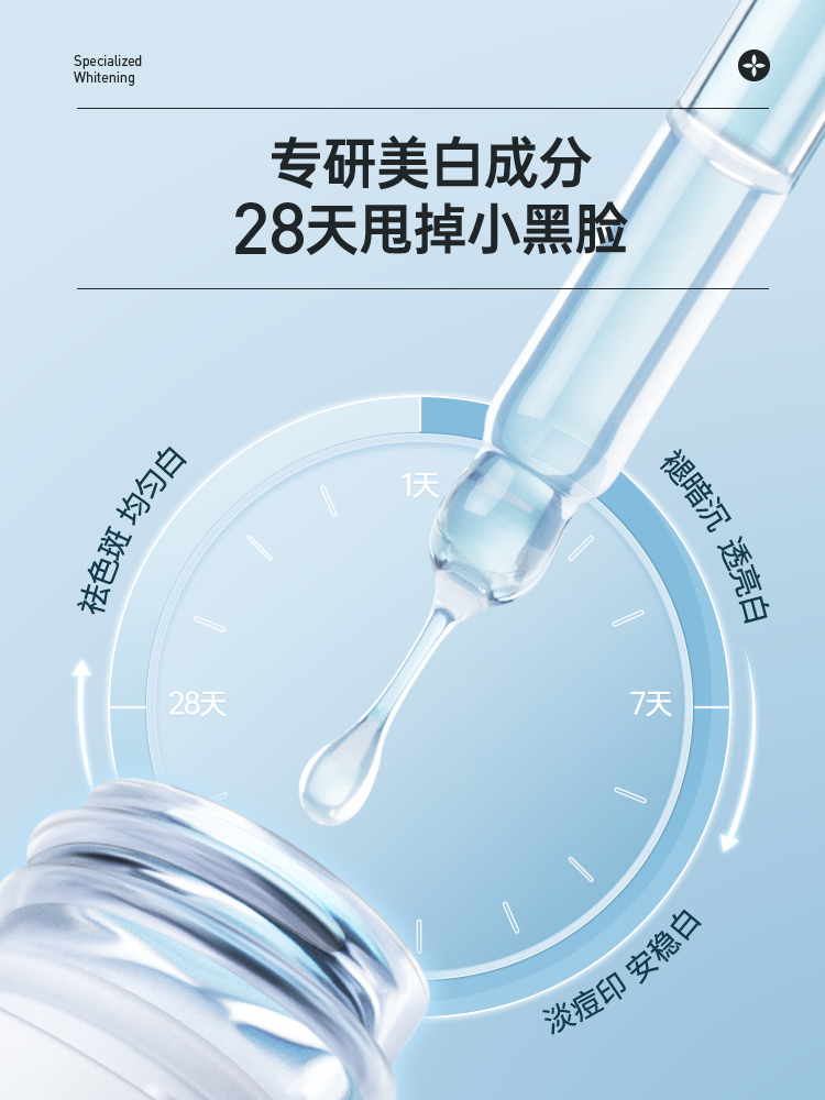 瓷雅377美白精华祛斑淡斑5%烟酰胺原液提亮肤色补水修护官方正品 - 图0