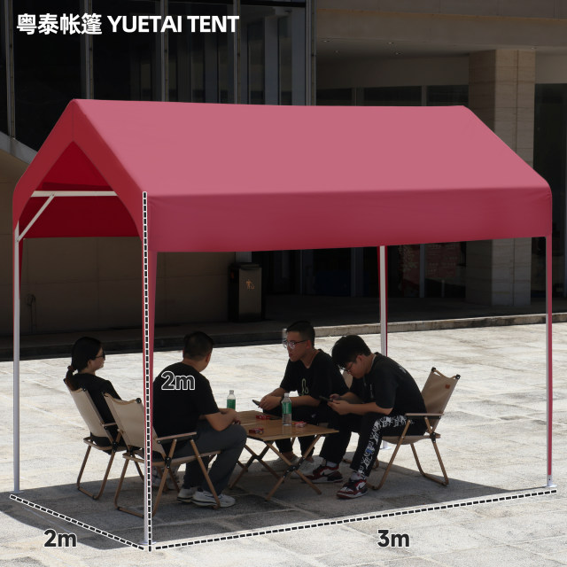 The Internet celebrity tent in the parking shed is strong enough to withstand strong winds of level 7