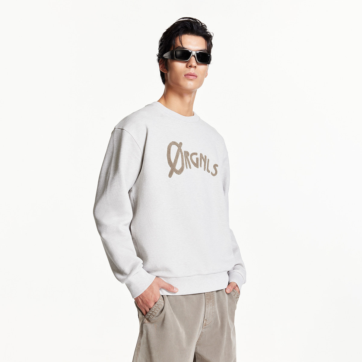 t区绫致杰克琼斯冬季男士圆领毛衣舒适毛巾绣华夫格长袖针织衫,淘宝优惠券,粉丝福利购,淘宝优惠卷