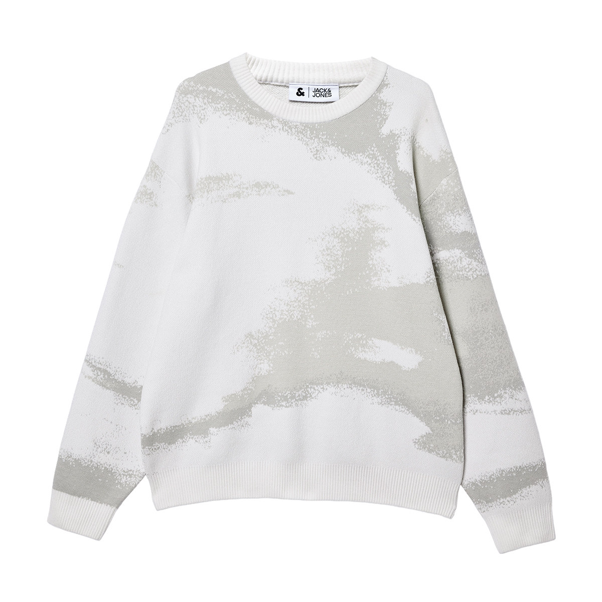 绫致杰克琼斯秋冬男毛衣针织衫上衣宽松版型时尚百搭潮流衣身扎染,淘宝优惠券,粉丝福利购,淘宝优惠卷