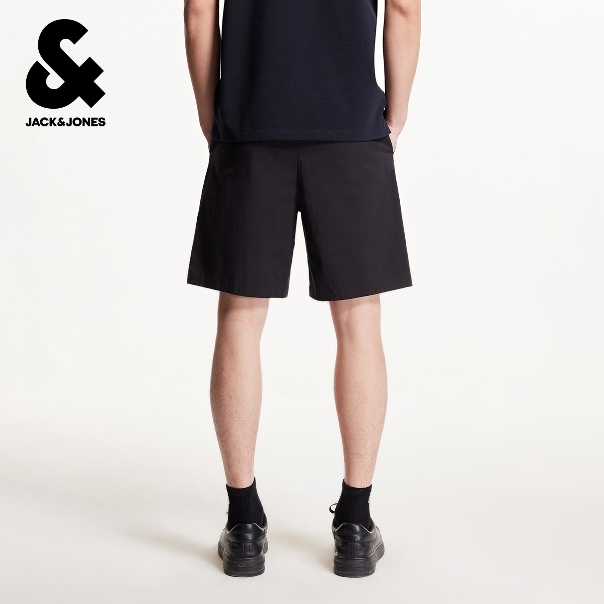 绫致杰克琼斯夏季潮百搭时尚通勤风字母刺绣宽松短裤五分裤男,淘宝优惠券,粉丝福利购,淘宝优惠卷