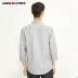 J 致 JackJones Jack Jones nam mùa xuân và mùa hè tay áo bảy điểm cổ áo kiểu dáng đẹp cổ điển E218331502 - Áo