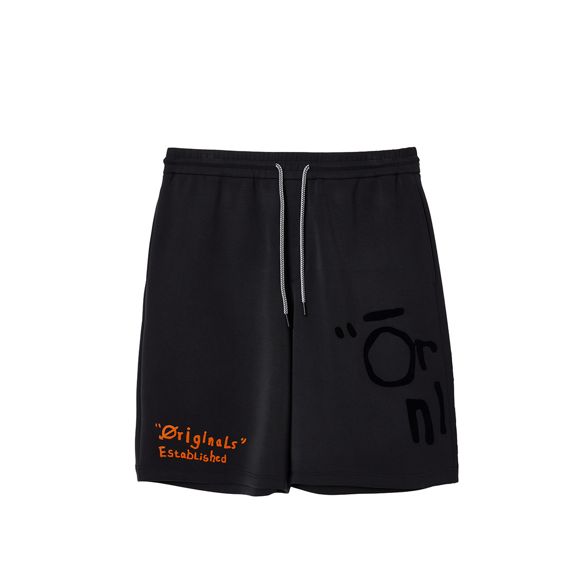 绫致杰克琼斯男夏潮百搭时尚舒适植绒胶印抽绳腰宽松休闲短裤,淘宝优惠券,粉丝福利购,淘宝优惠卷