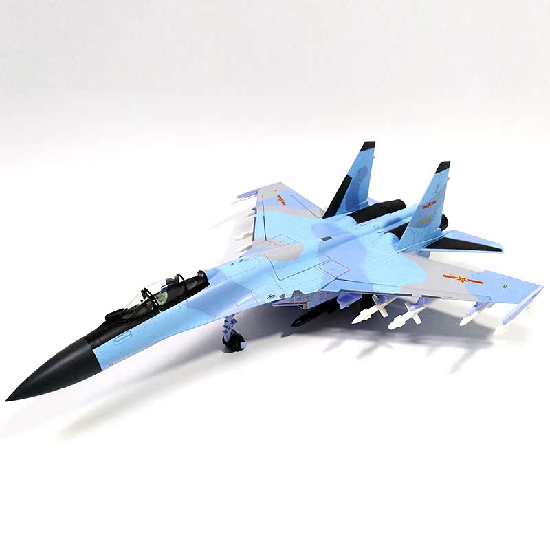 1:48苏35战斗机模型合金仿真su-35飞机军事模型摆件礼品收藏新版-图2