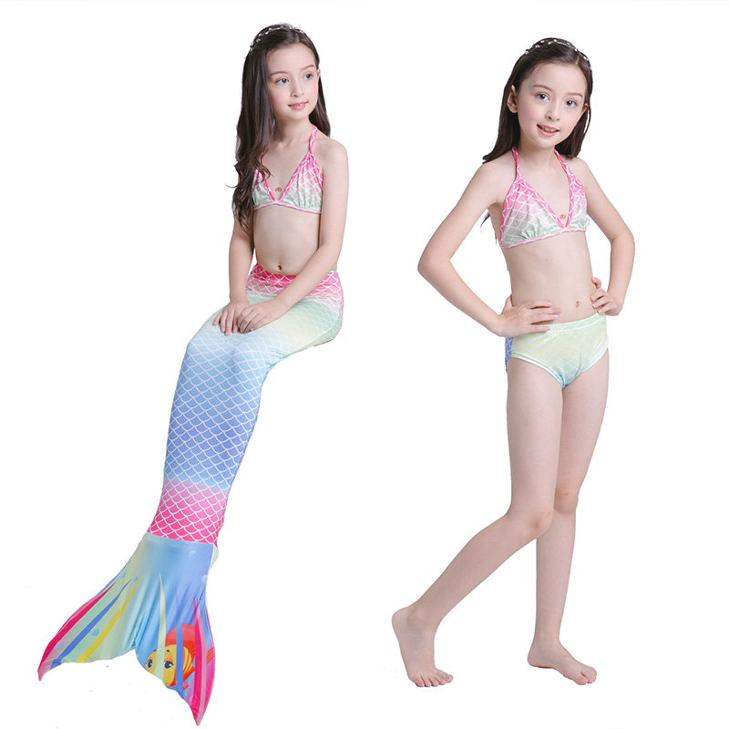 girls mermaid swim skirt
