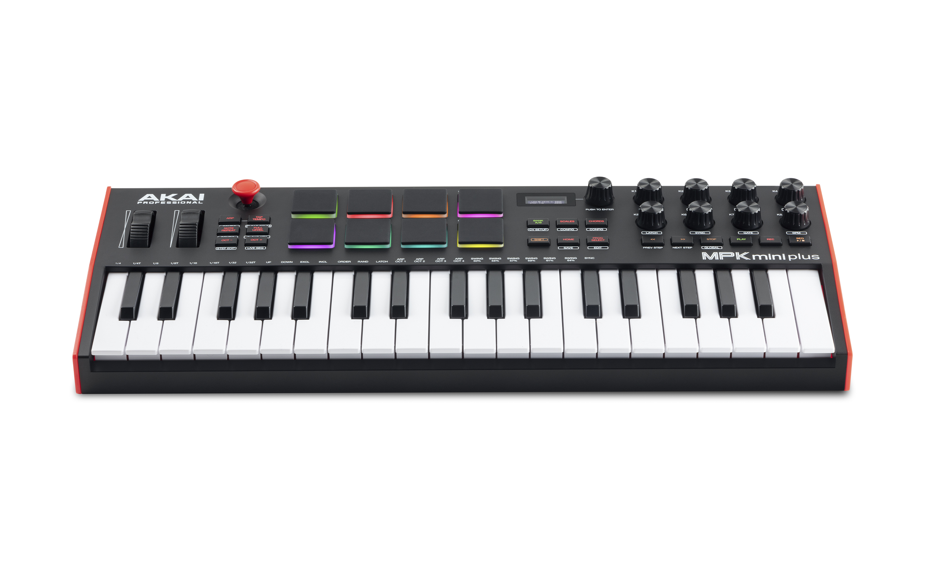 【野雅绫】新AKAI MPK mini Plus MIDI键盘迷你37键便携式打击垫-图3