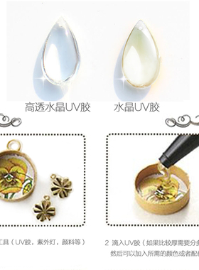 溢青格高透水晶UV滴胶紫外固化