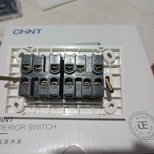 正泰开关面板118型120小号单控4开单控 双联四开三开双控开关浴霸 - 图0