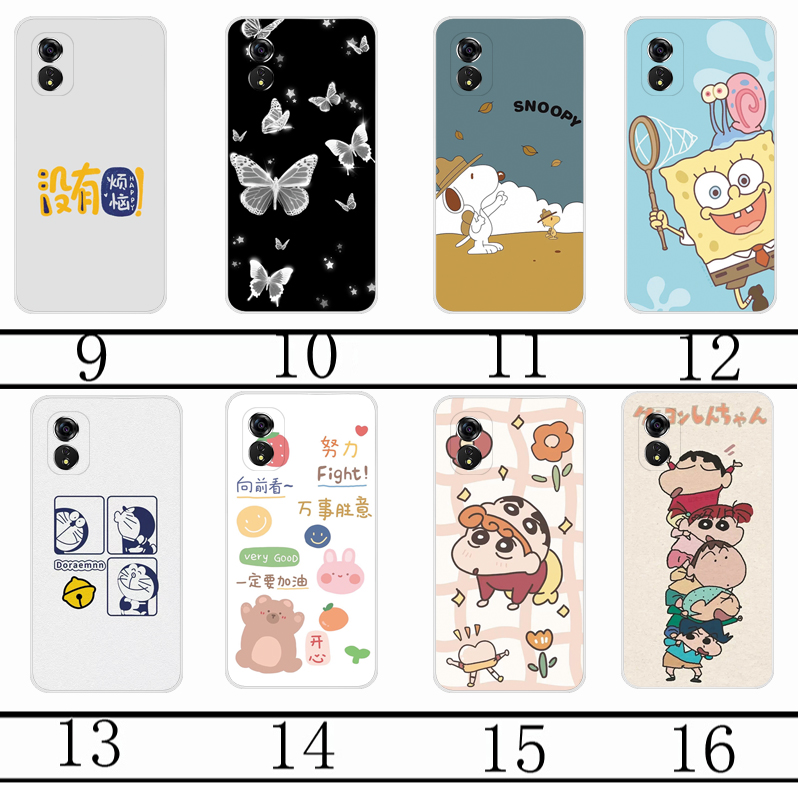 适用于酷派大观40s手机壳软 CP16t保护套叮当猫 大观40s手机套 5G防摔磨砂软壳硅胶外壳 - 图1