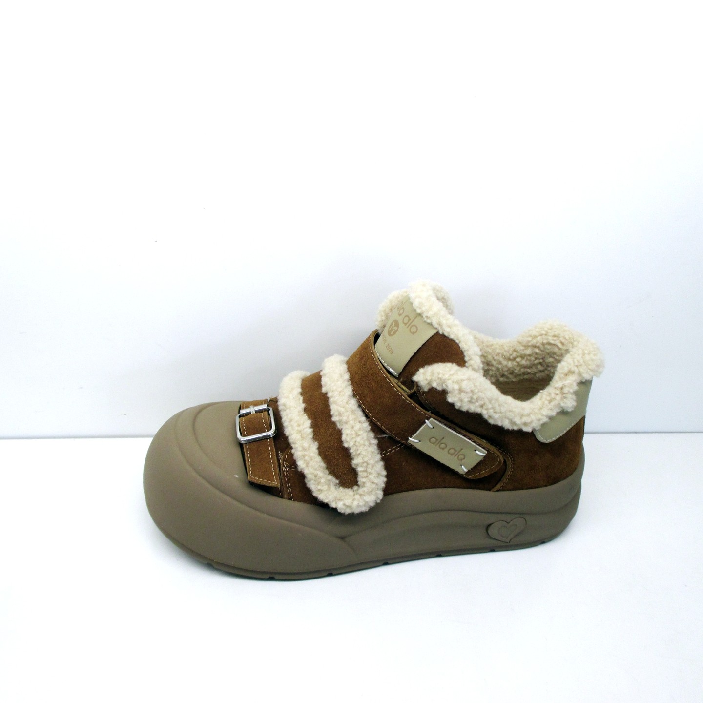 欧米高魔术贴高帮女鞋加绒2025冬款厚底保暖百搭休闲面包毛毛棉鞋,淘宝优惠券,粉丝福利购,淘宝优惠卷