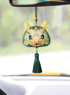 福瑞堂新年香包十二生肖香囊流苏香袋立体刺绣平安福袋装饰品挂件