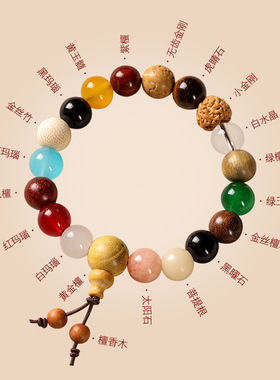 男女杭州十八籽菩提子手串