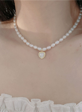 珍珠圆珠女送礼物项链