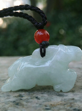 男女天然翡翠冰糯种玉石吊坠玉坠