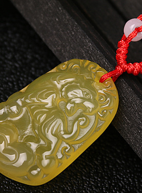 生肖鼠龙蛇马羊猴鸡狗吊坠项链