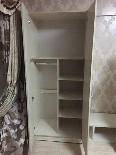 北京包邮二门衣柜/衣橱/大衣柜/三门柜/阳台柜/板式家具特价 - 图3
