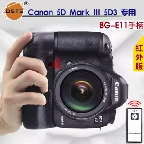 蒂森特BG-E11 BG-E6H BG-E20电池盒适用于佳能5Dmark Ⅲ 5D3 5DS 5DSR 5D2 5DMark II 5Dmark IV 5D4供电手柄 - 图1