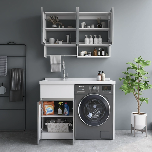 Космический алюминиевый балконный шкаф для белья комбинации на заказ на барабан