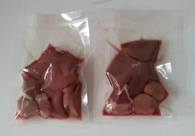 兔肉新鲜兔肝兔心兔肾兔腰兔三宝套餐含1肝2腰1心狗子猫咪生骨肉 - 图1