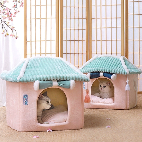 Съёмный универсальный домик на четыре сезона, кот, домашний питомец