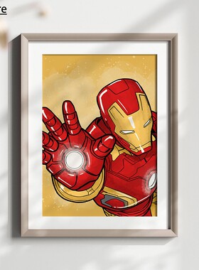 MINISO Poster Marvel Spider-Man Iron Man Captain America