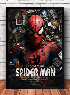 Marvel Movie Cover Poster Spiderman Iron Man Hulk BlackWidow