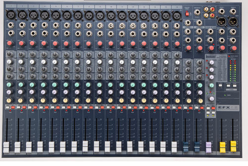 声艺EFX8八路EFX12十二路EFFX16十六路专业舞台带效果演出调音台 - 图2