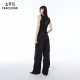 PEACEBIRD Women's 2025 Summer New Studded Paratrooper Pants Casual Pants A3GBF2125